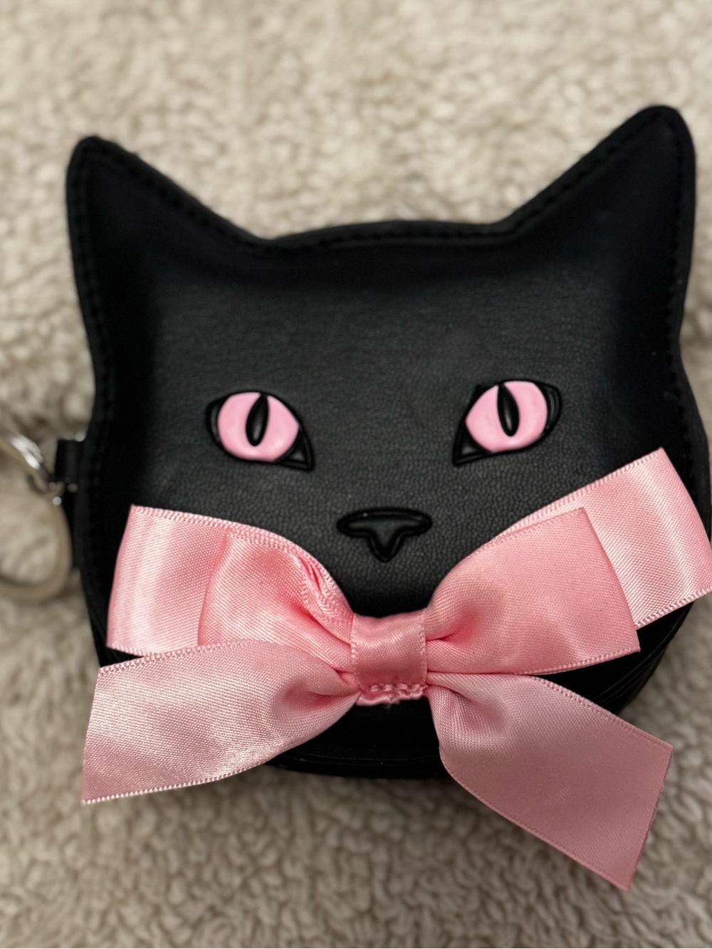 Halloween Edition Black Cat Coin Purse NWOT